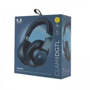 سماعات التغليف مربع مزدوج ورق النحاس رمادي رمادي رفرف رفرف الصندوق مربع الورق الصلب